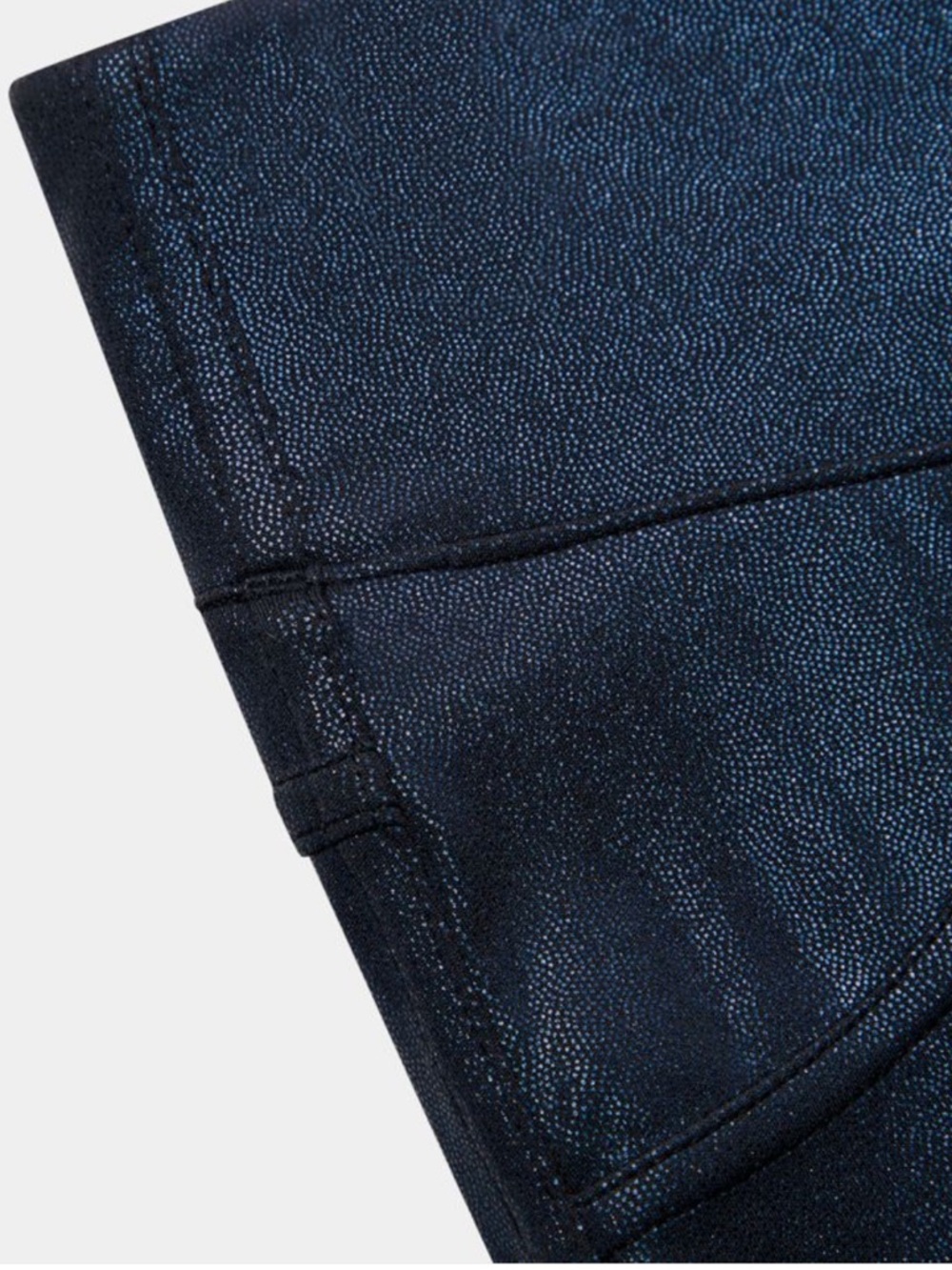 SoftlyZero™ Faux Leather High Waisted Pocket Work Leggings - Picture 9 of 10